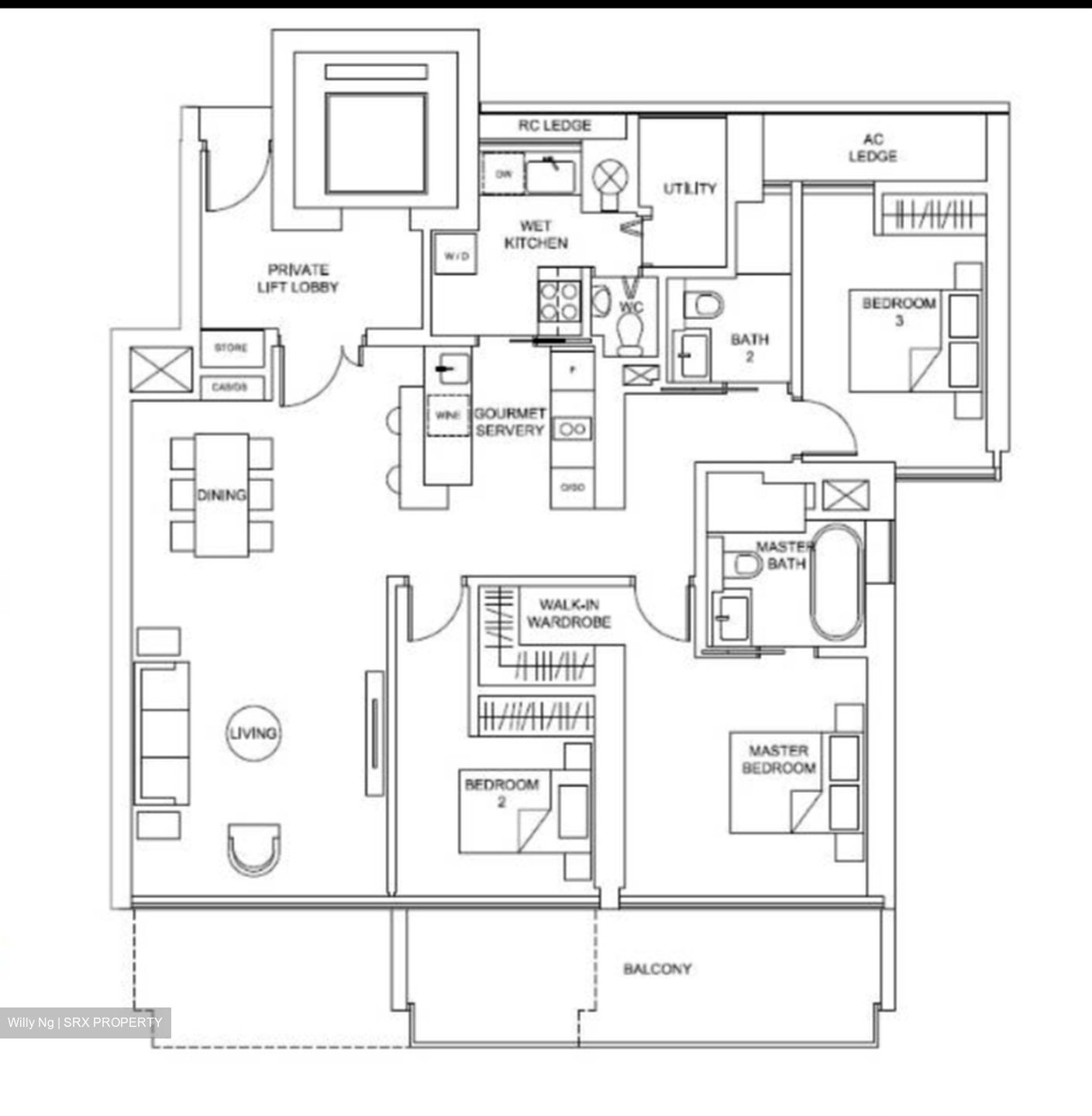 Marina One Residences (D1), Apartment #352988981
